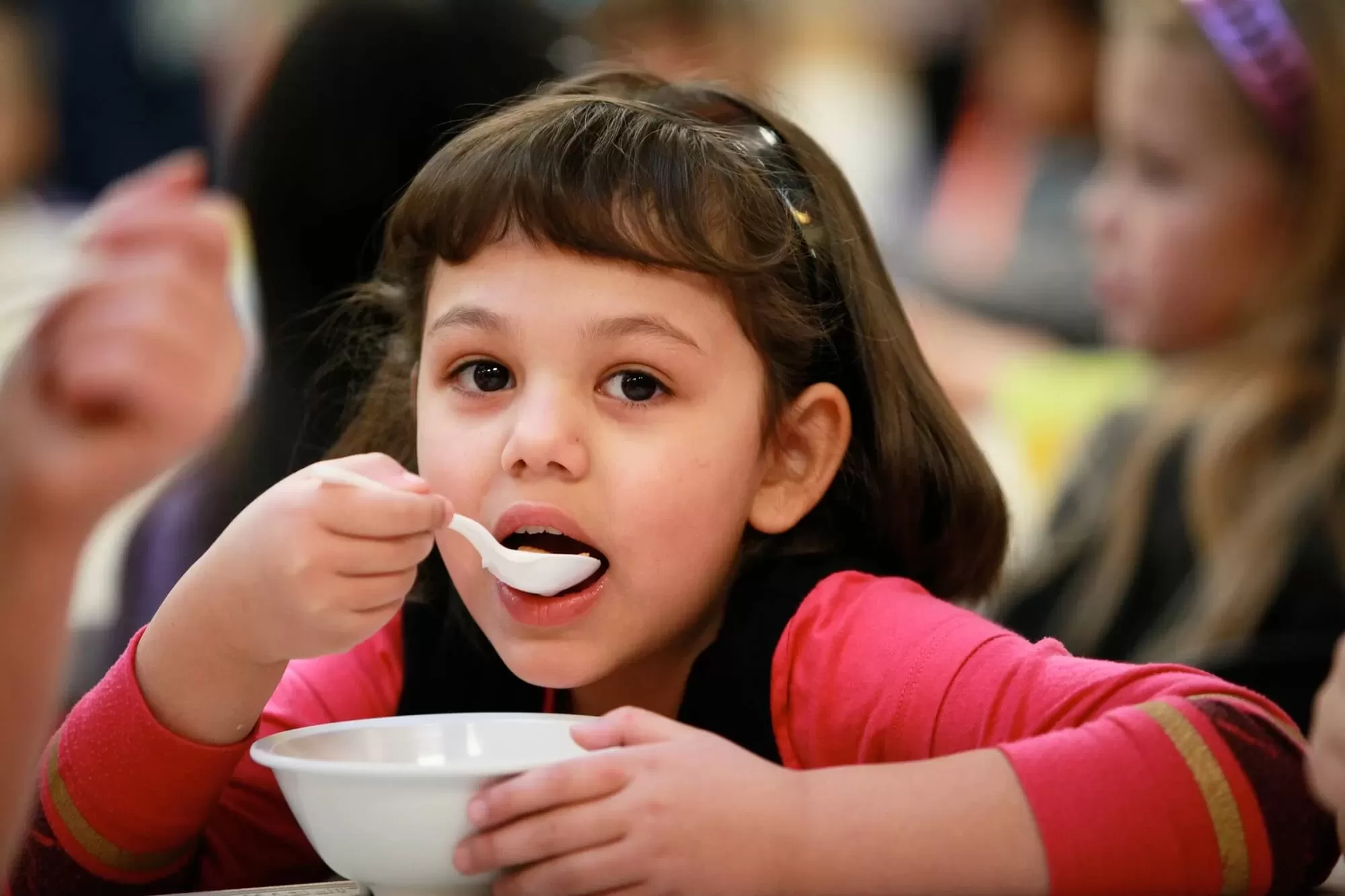 Girl Eating